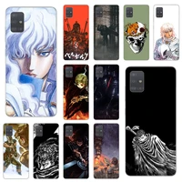 guts berserk manga soft tpu phone case for samsung a50 a52 a51 a71 a41 a31 a32 a42 a21s a11 a72 a70 a22 a20e a30 a40 a12 cover