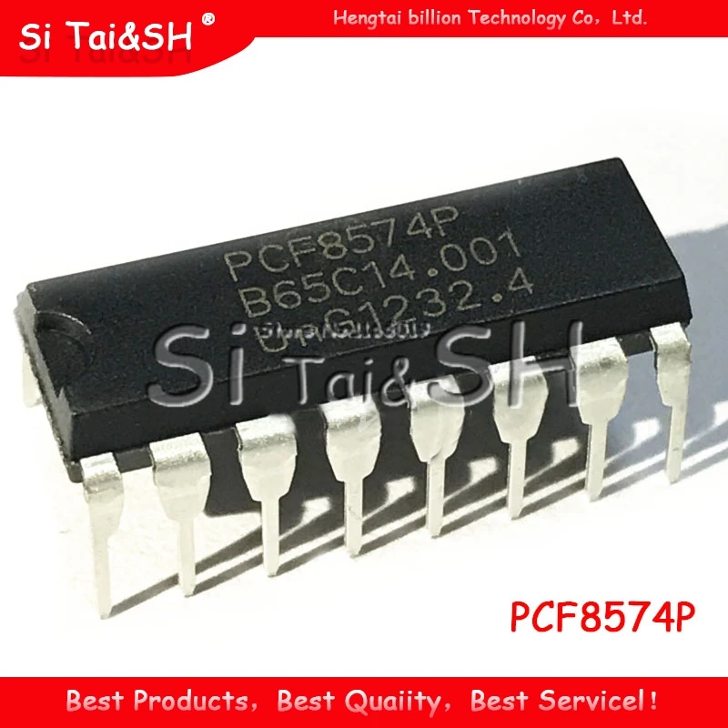 10 шт./лот PCF8574P DIP16 PCF8574 DIP пульт дистанционного 8-битного расширения I2C шины |