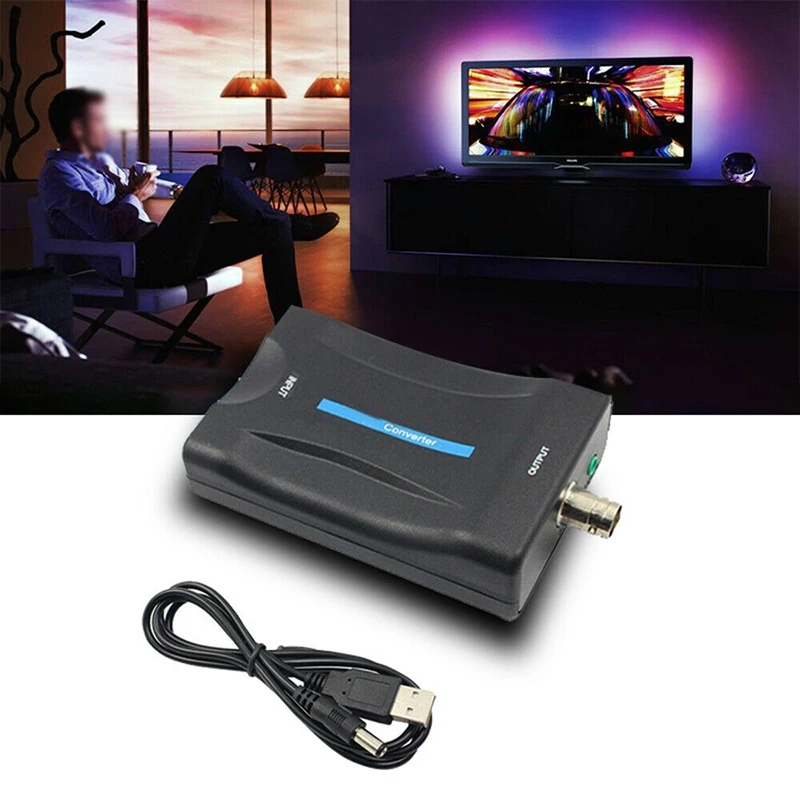 Преобразователь с HDMI-совместимым на BNC для PAL/NTSC BNC-совместимый преобразователь