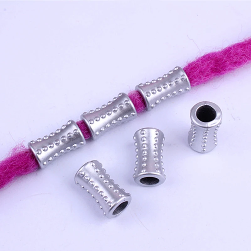 20 шт смолы африканские волосы ювелирные изделия для косичек Длинные трубки парик