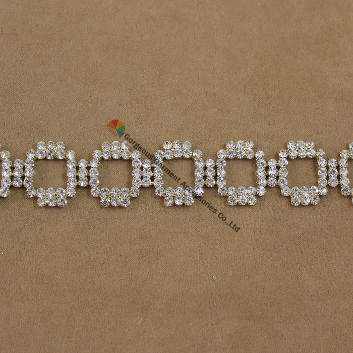 2 см Чешский прозрачный кристалл цепи горный хрусталь Кубок с маленькие круглые