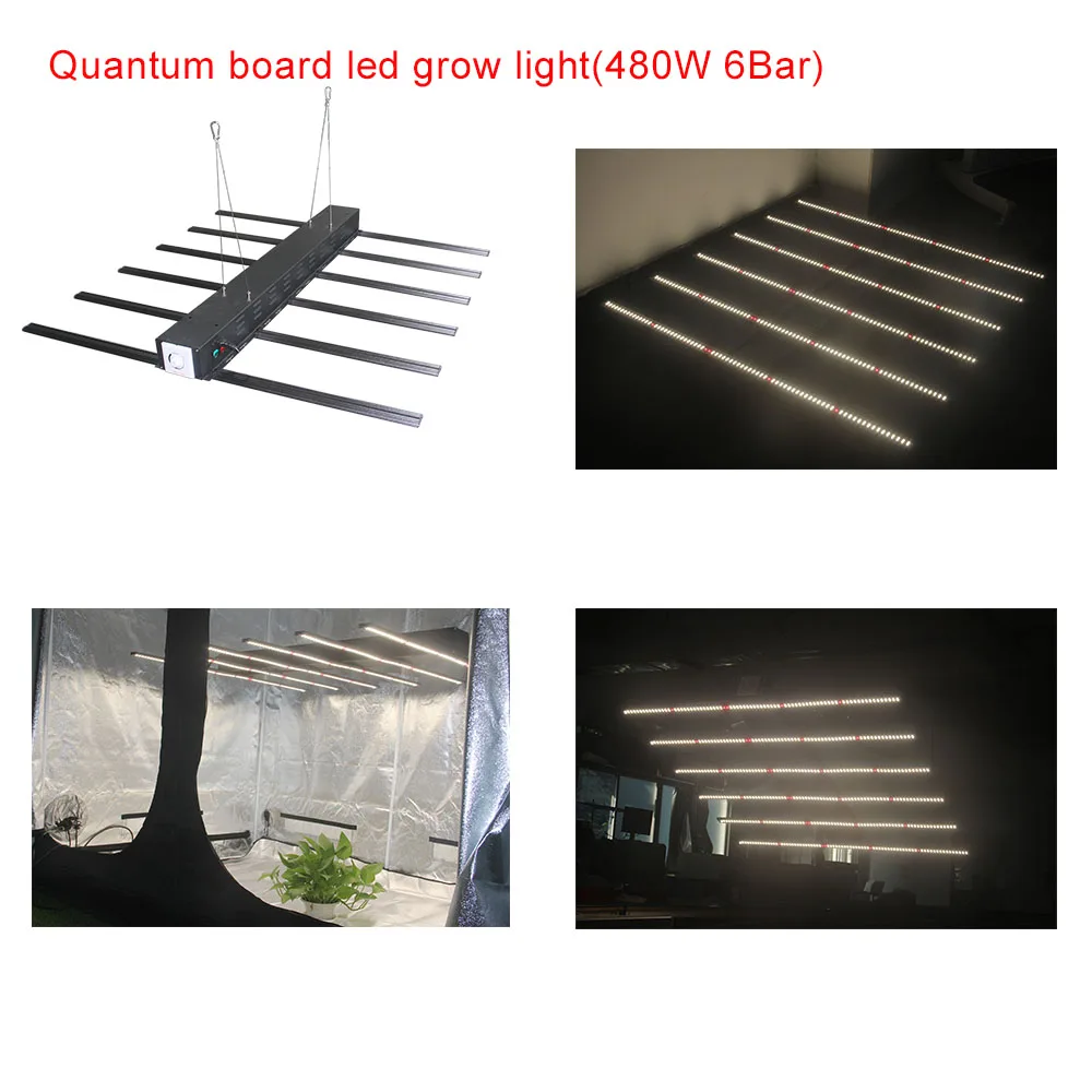 Лампа светодиодная для выращивания растений полного спектра 480 Вт|Промышленные
