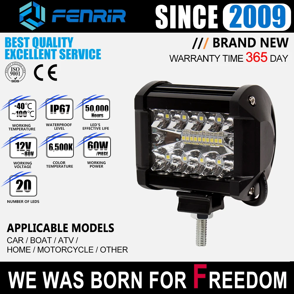 Автомобильная светодиодная панель аксессуары для внедорожника светильник 12 В