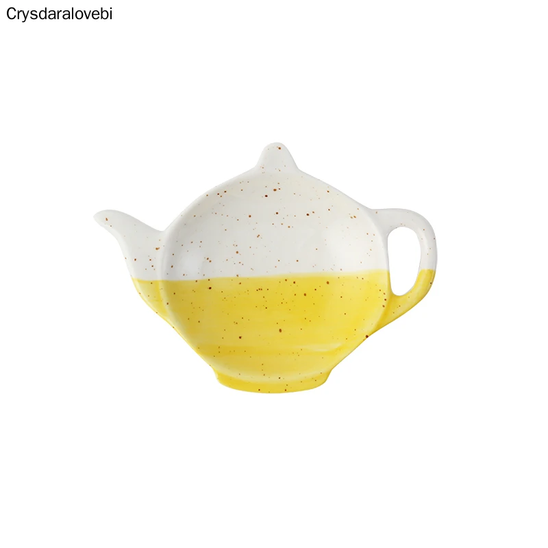 Креативное блюдо для соуса керамическое с заварочным чайником приправа соевый
