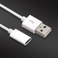 usb2 0 to type c converter portable conversion cable bluetooth headset charging cable for huawei freelace xiaomi headset 1m20cm