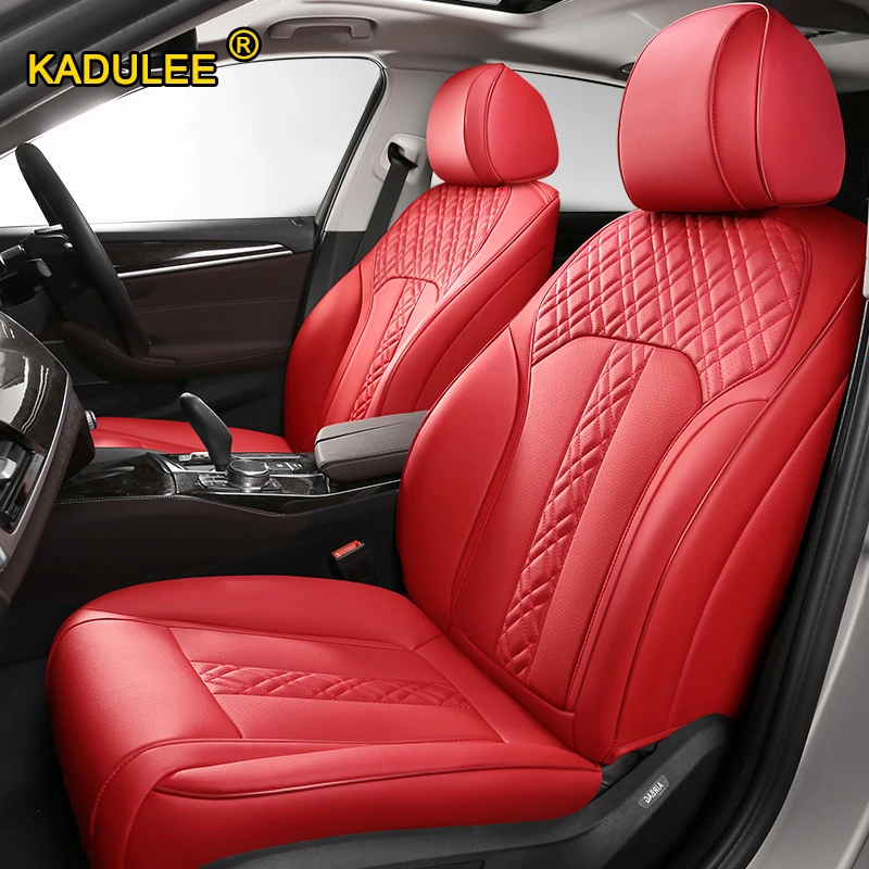 Чехол для автомобильного сиденья KADULEE кожаный чехол AUDI A4 A3 A6 Q3 Q5 Q7 A1 A5 A7 A8 TT R8