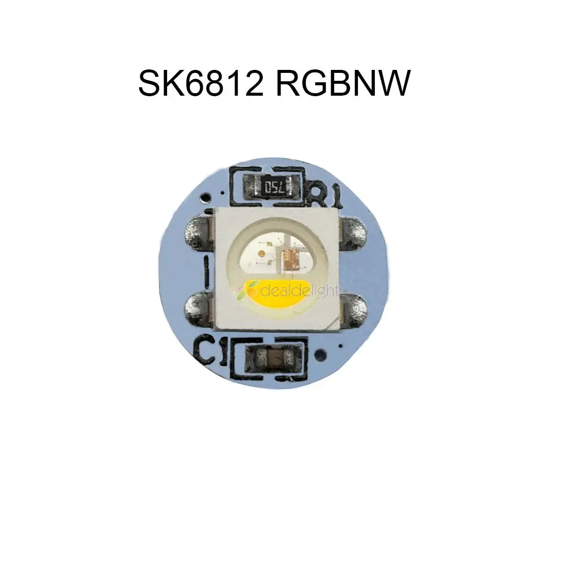 10 500 шт. 5050 SMD WS2812B RGB SK6812 RGBW светодиодный чип адресуемых с мини печатная плата (10 мм *