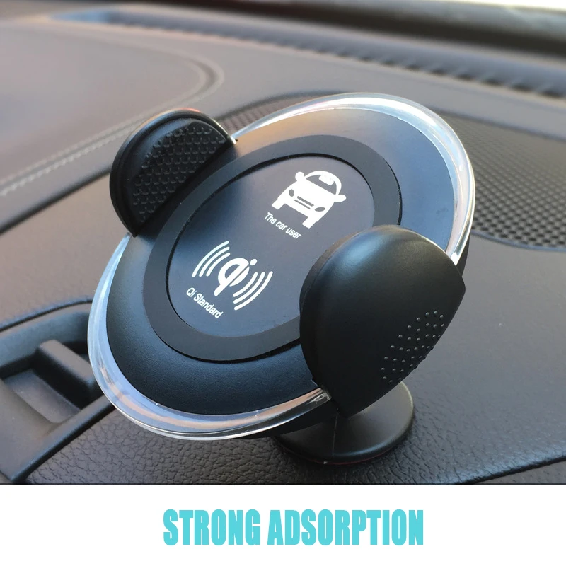 

QI 10W Wireless Car Phone Charger Wireless Charger Phone Holder Fast Charging Mobile Phone Auto Stand for iPhone Samsung Xiaomi