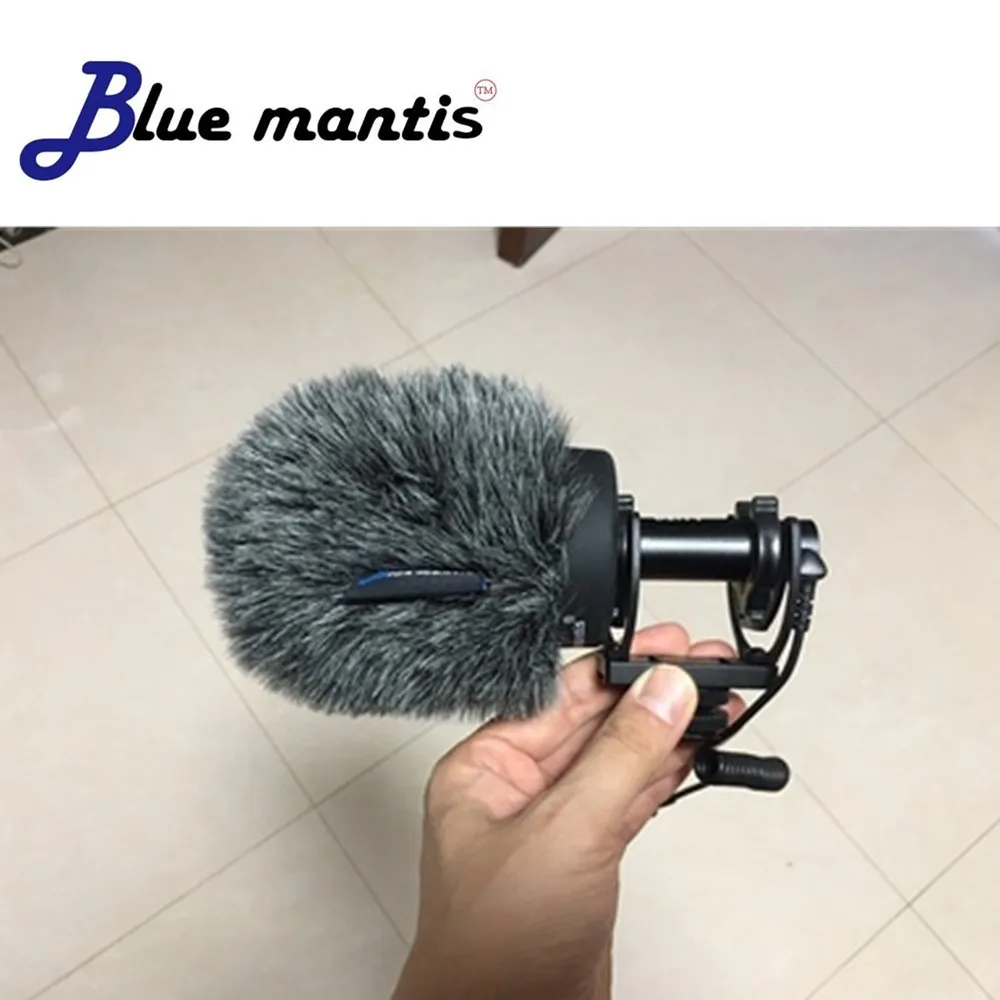 Уличные ветрозащитные искусственные меховые щиток для ветрового стекла Deity V-mic D3