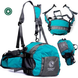 Альпинистский поясной рюкзак, спортивная поясная сумка, светильник, сумки для бега, альпинизма, велоспорта, рюкзак для пешего туризма, спорта с несколькими карманами