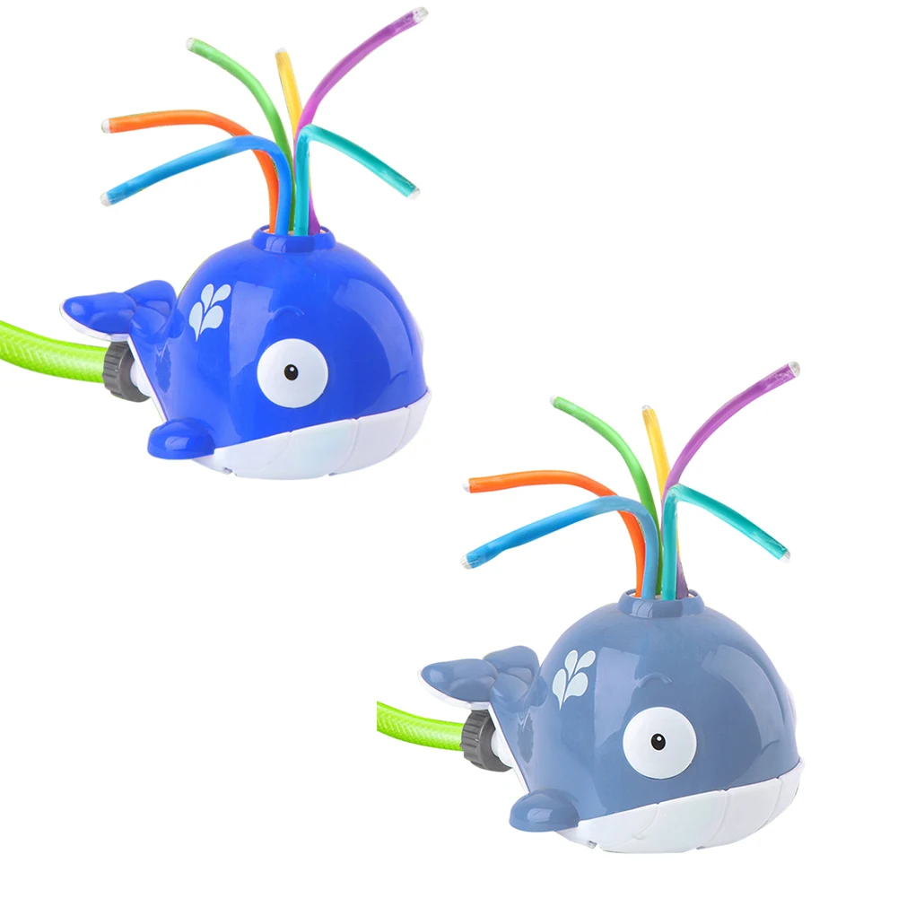 Spray de Água Brinquedo dos Desenhos Brinquedo para Banheiro Crianças Banho Animados Rotatable Jardim Sprinkler Brinquedo Bebê Água Polvilhe Boneca Quintal