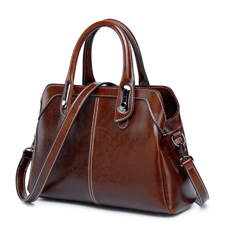 

2020 New Women Shoulder Messenger Bag Luxury Genuine Leather Handbags Women Bags Designer Famous Brand Female Crossbody Bags
