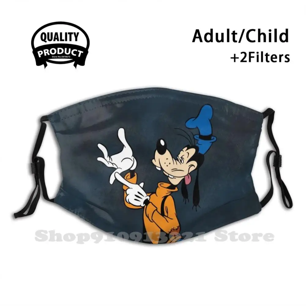 Маски для лица Goofy езды на велосипеде и мотоцикле с фильтром|Мужские