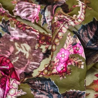 the peony on yellow green burnt out velvet fabric for dress telas por metro tissus au m%c3%a8tre %d1%82%d0%ba%d0%b0%d0%bd%d1%8c %d0%b4%d0%bb%d1%8f %d1%88%d0%b8%d1%82%d1%8c%d1%8f %d0%be%d0%b4%d0%b5%d0%b6%d0%b4%d1%8b sewing tecido