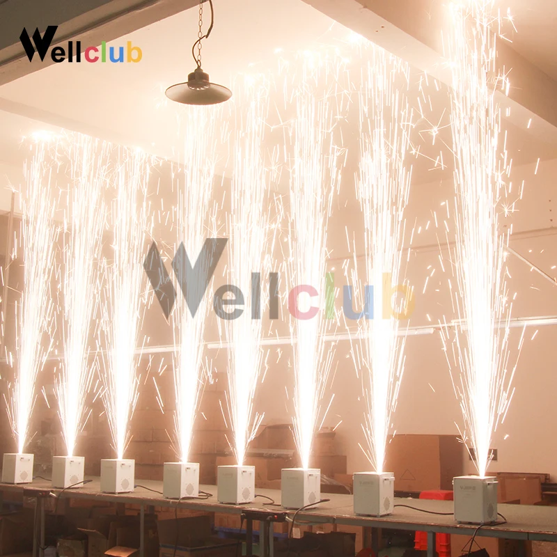 50 пакетов Ti Powder 200 г/пакет для холодной искры Firework Machine Свадьба Sparkular с