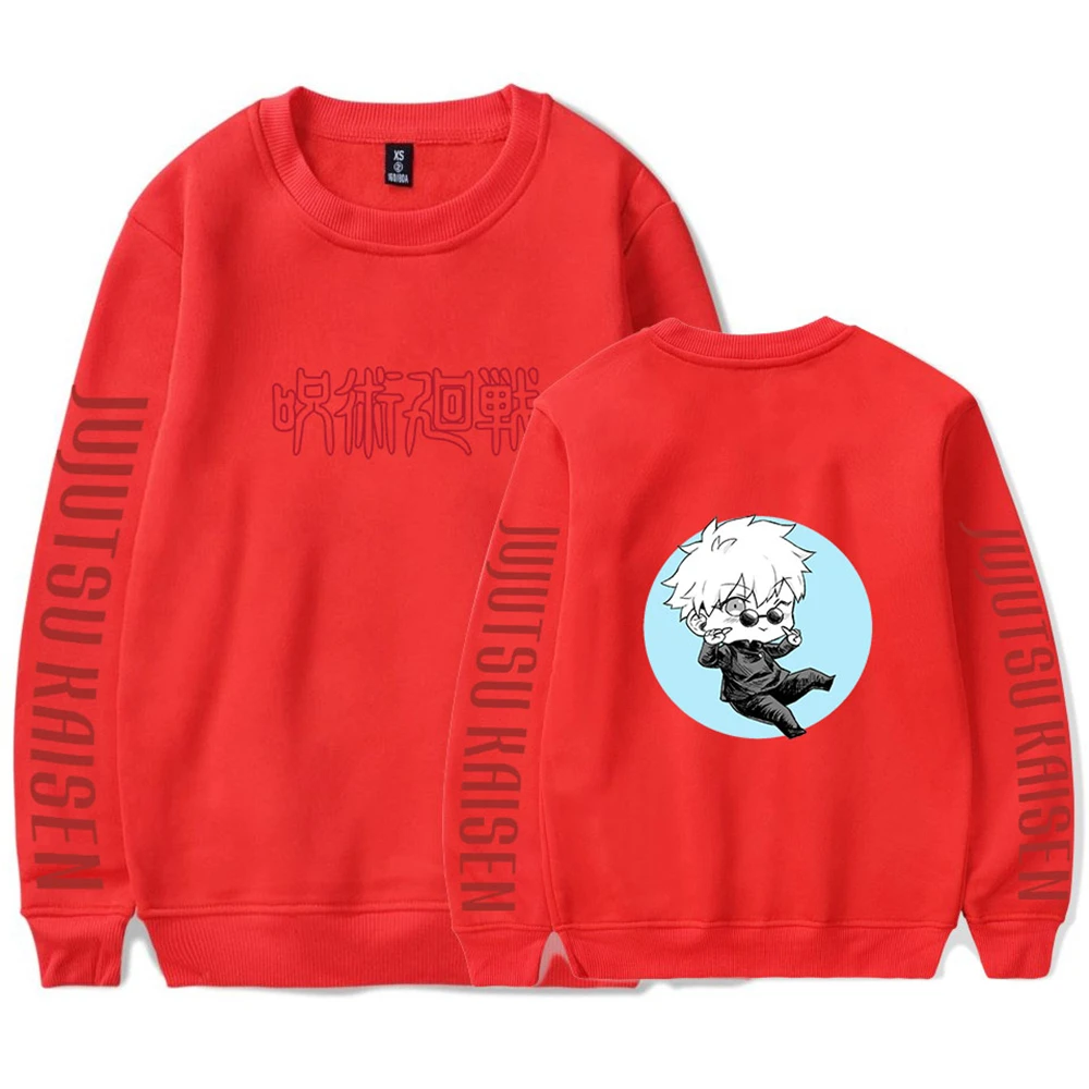 

Jujutsu Kaisen Pullover Japanese Comics Print Yuji Ltadori Graphic Sweatshirts Men Women Casual Unisex Clothes Tracksuit