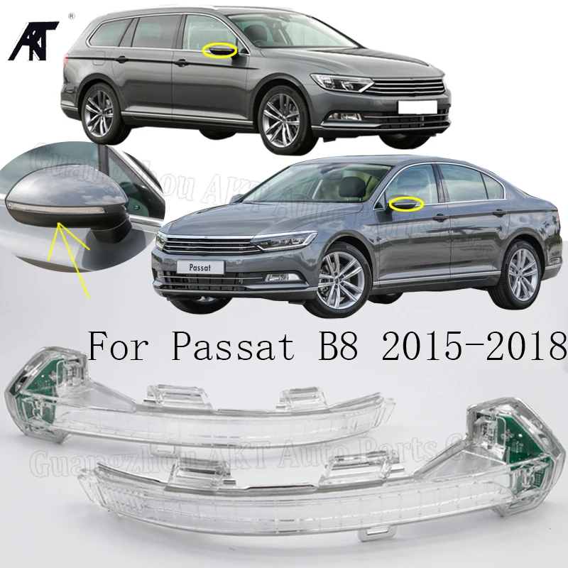 

Левый и правый поворотный фонарь для зеркала заднего вида для VW Passat B8 2014 2015 2016 2017 3G0949101 3G0949102
