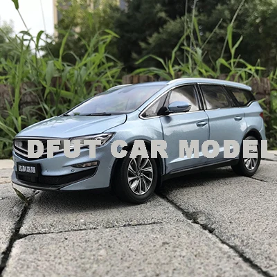1 Литье под давлением 1:18 сплав игрушка с инерционным механизмом GEELY JIAJI MPV автомобиль модель детских игрушечных автомобилей авторизованный игрушки для детей - Цвет: 1