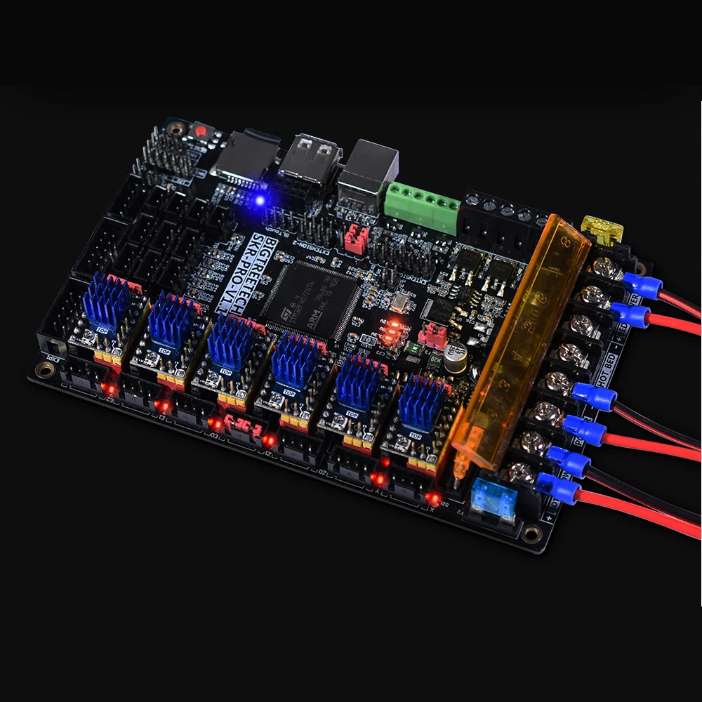 32 битная плата управления BIGTREETECH SKR PRO V1.1 детали для 3D принтера поддержка TMC5160 TMC2208
