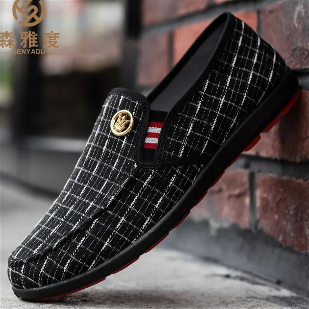 

Fashion breathable cloth shoes men's light peas men's low-top cloth shoes men's casual mens gym shoes fashion sneakers