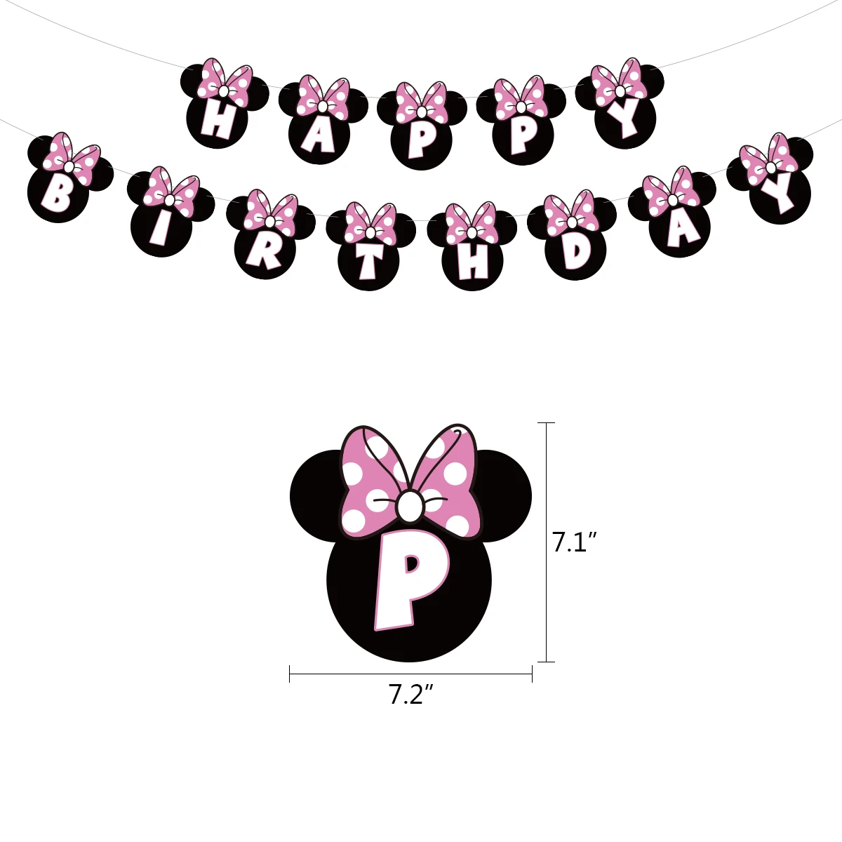 Воздушный шар &quotМинни&quot s Микки и Минни Маус Мышь День рождения Декор Детский