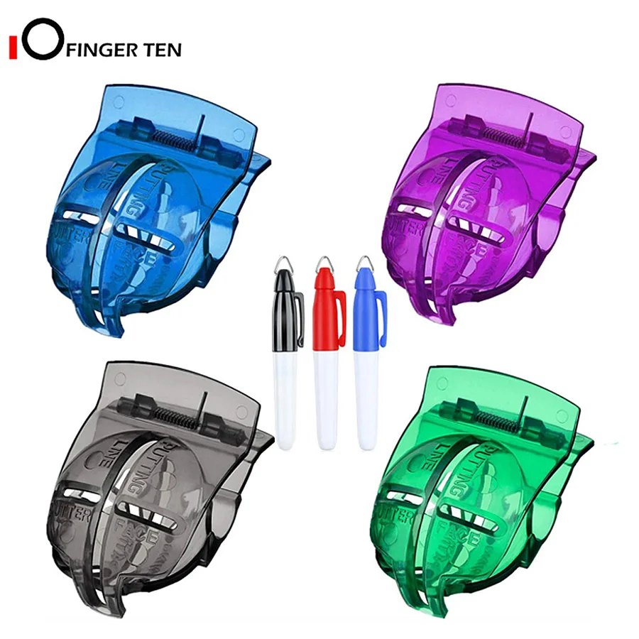 Горячая Распродажа смешанный цветной мяч для гольфа маркер выравнивания линии