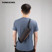 kingsons new male anti theft bagpack men sling one shoulder bag boy waterproof travel small chest bag slim mini crossbody bag