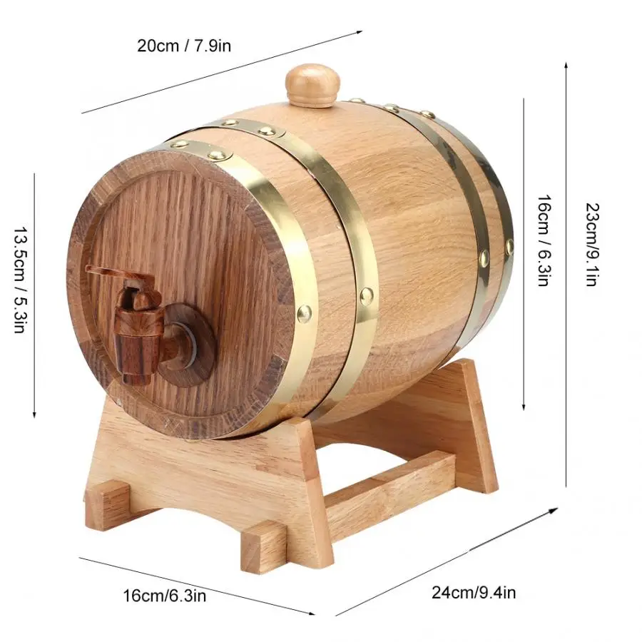 Л Пивоваренная бочка винтажная древесина из дуба для вина виски рома порт