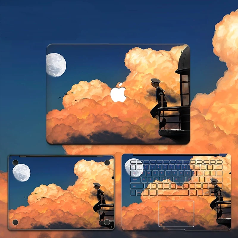 Милый милый стикер для ноутбука Macbook Pro Air 11 13 15 Retina Защитная Наклейка на весь