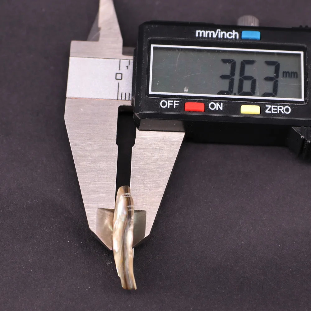 14*27 мм раковины морски ушек из ракушек морского резной лист для материал