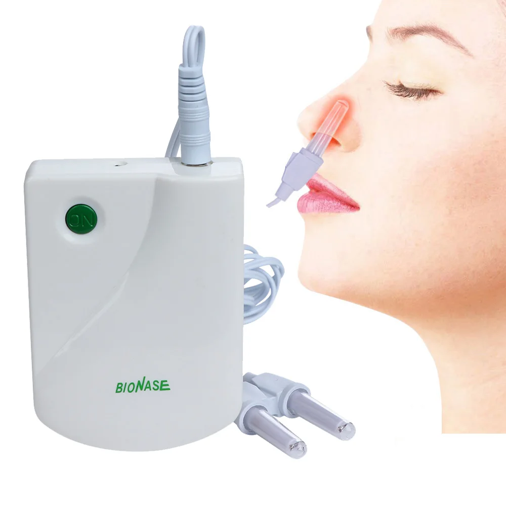 

BioNase Nose Rhinitis Sinusitis Cure Therapy Nose Massage Hay fever Low Frequency Pulse Laser Runny sneeze treatment Machine