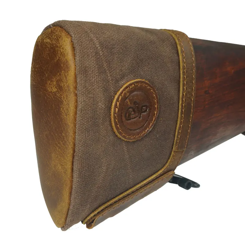 Кожаная подставка для ружья Регулируемый тактический упор и щек аксессуары