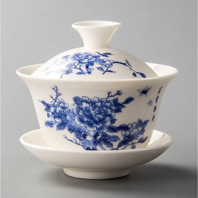 Чайный набор Gaiwan чайная чашка Tureen китайский традиционный керамический