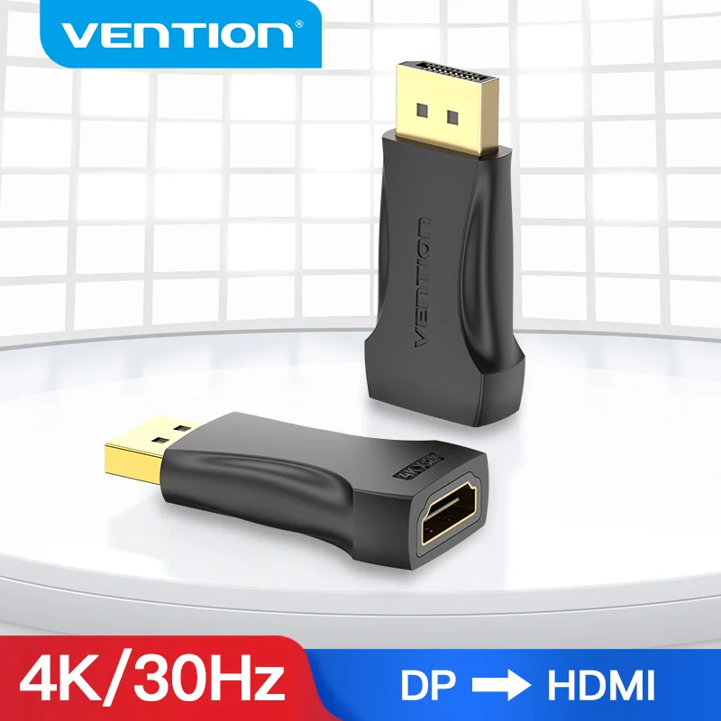 Vention Display Port to HDMI 4K Male DP Female Аудио конвертер для ПК проектор ТВ дисплей порт к