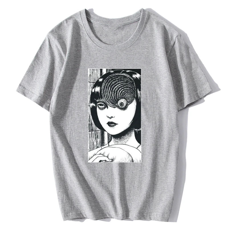 Футболка мужская удзумаки модная повседневная рубашка смешная хлопковая с