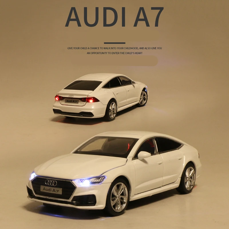 Модель автомобиля AUDI A7 Coupe из сплава в масштабе 1:32 Литые и игрушечные автомобили