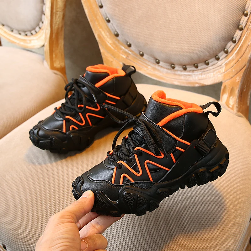 Детская обувь для больших мальчиков спортивная бега кроссовки девочек модная