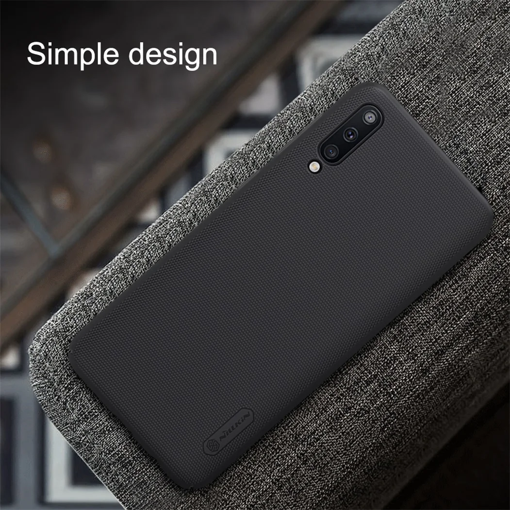 Для samsung Galaxy A50 A50S A10 A20 A30 A30S A40 A60 A70 M40 чехол Nillkin жесткая Матовая защитная накладка на заднюю панель из поликарбоната для samsung A50 чехол