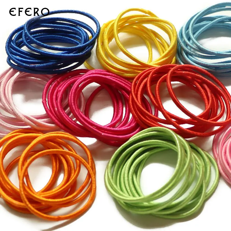 

55/56Pcs Colorful Rubber Bands Cute Fruit Hairpin Set Girl Elastic Hair Rope Ponytail Holder Women Hair Bands Hair Accessories