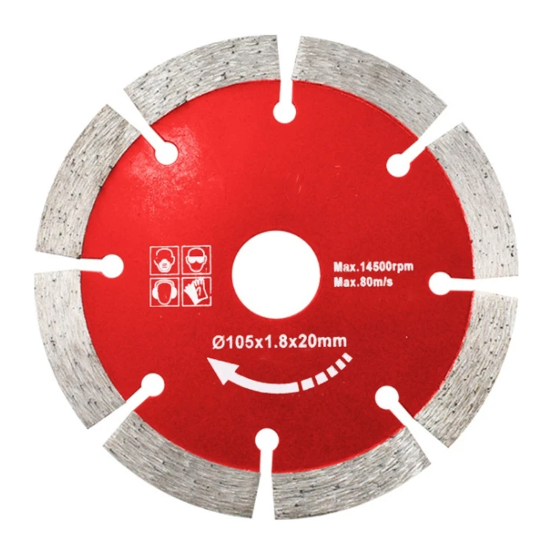 

E7CC Sharp Saw Blade Cutting High Intensity Marble Granite Tiles for Factory Workers