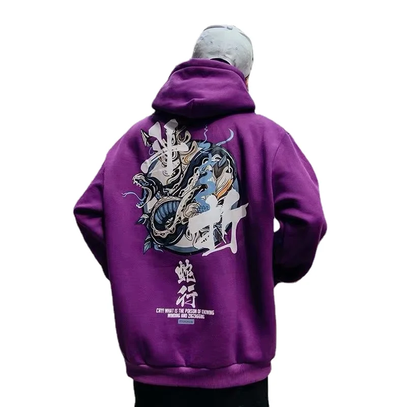 

Японская уличная мода 2021, мужские толстовки в стиле хип-хоп, повседневные толстовки унисекс, женские свободные толстовки в стиле Харадзюку ...