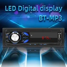 Автомагнитола 1DIN 12 В, стерео радио, автомобильный аудиоплеер, Bluetooth, FM-приемник, аудио, TF-карта, U-диск, музыкальный адаптер, mp3-плеер, динамик