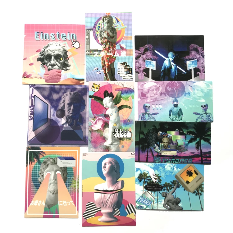 10 шт. наклейки для скрапбукинга Сделай Сам ins ветер Паровая волна вторая бомба