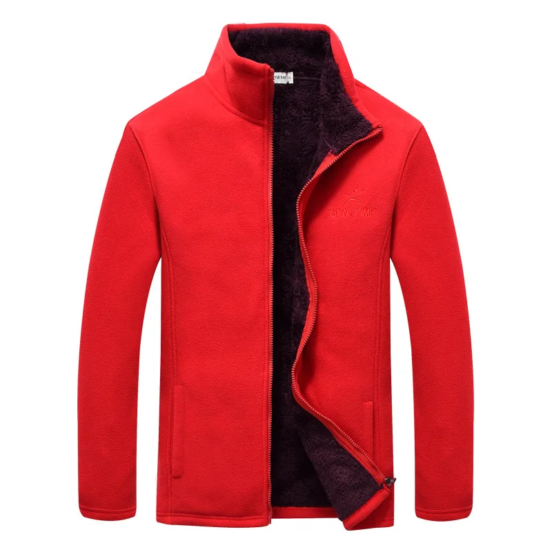 Мужская Уличная зимняя флисовая термокуртка утепленная теплая Студенческая