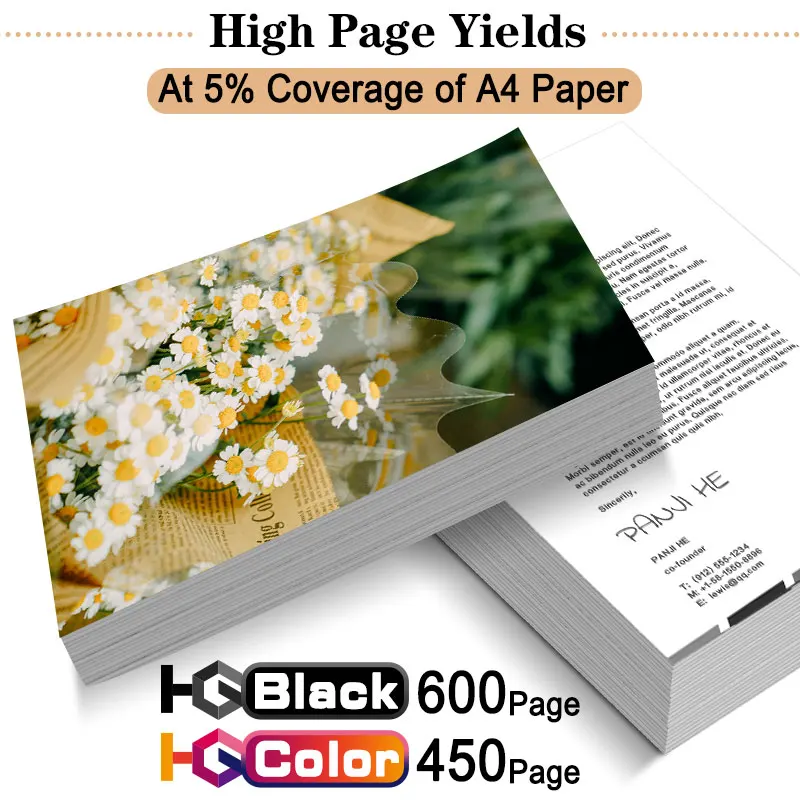 Набор из 4 сменных картриджей Alizeo для HP 302 XL hp 302xl Deskjet 2130 3630 ENVY 4520 Officejet 4650 |