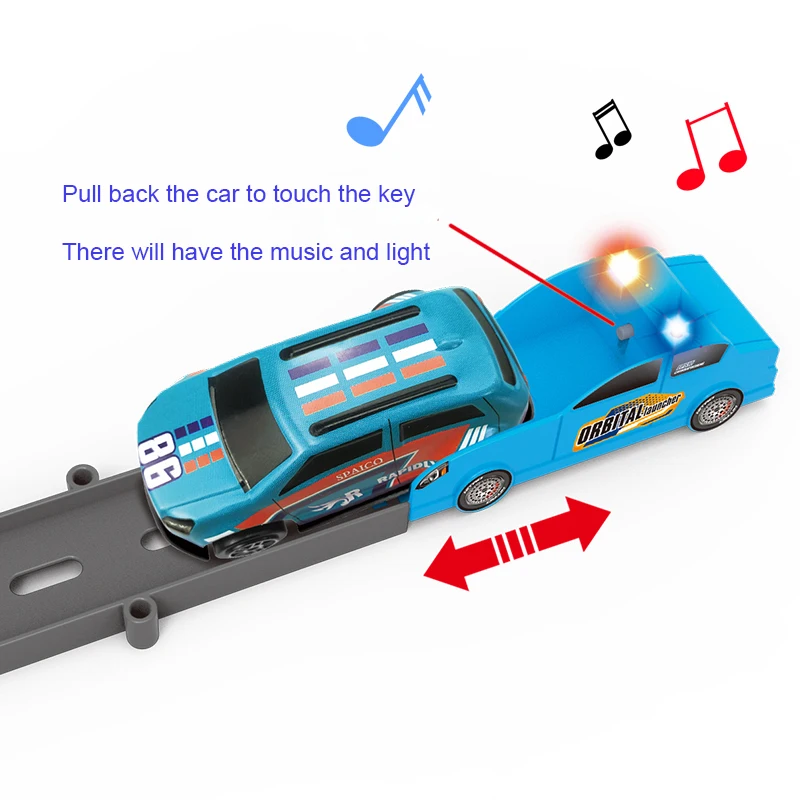 2020 DIY металлический автомобиль эжекция Железный игрушка модель катапульты