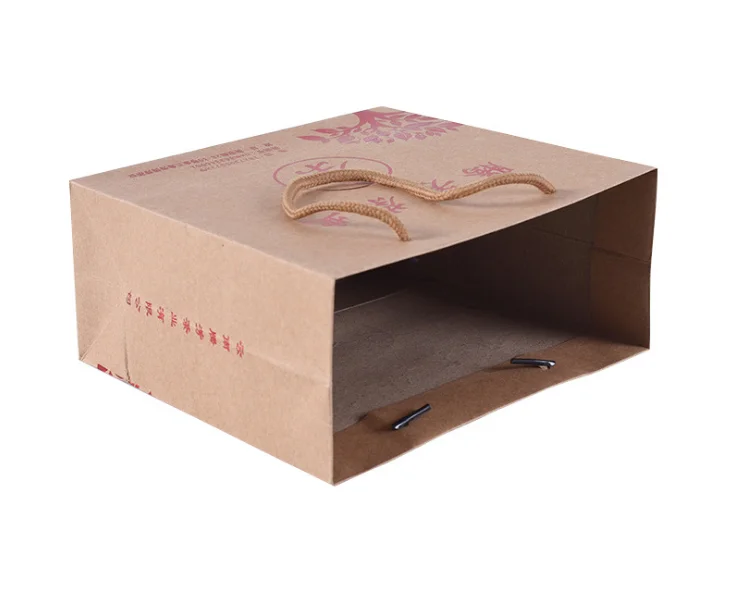 Конкурентоспособная цена 200 г/кв. М высококачественный пакет из крафт-бумаги