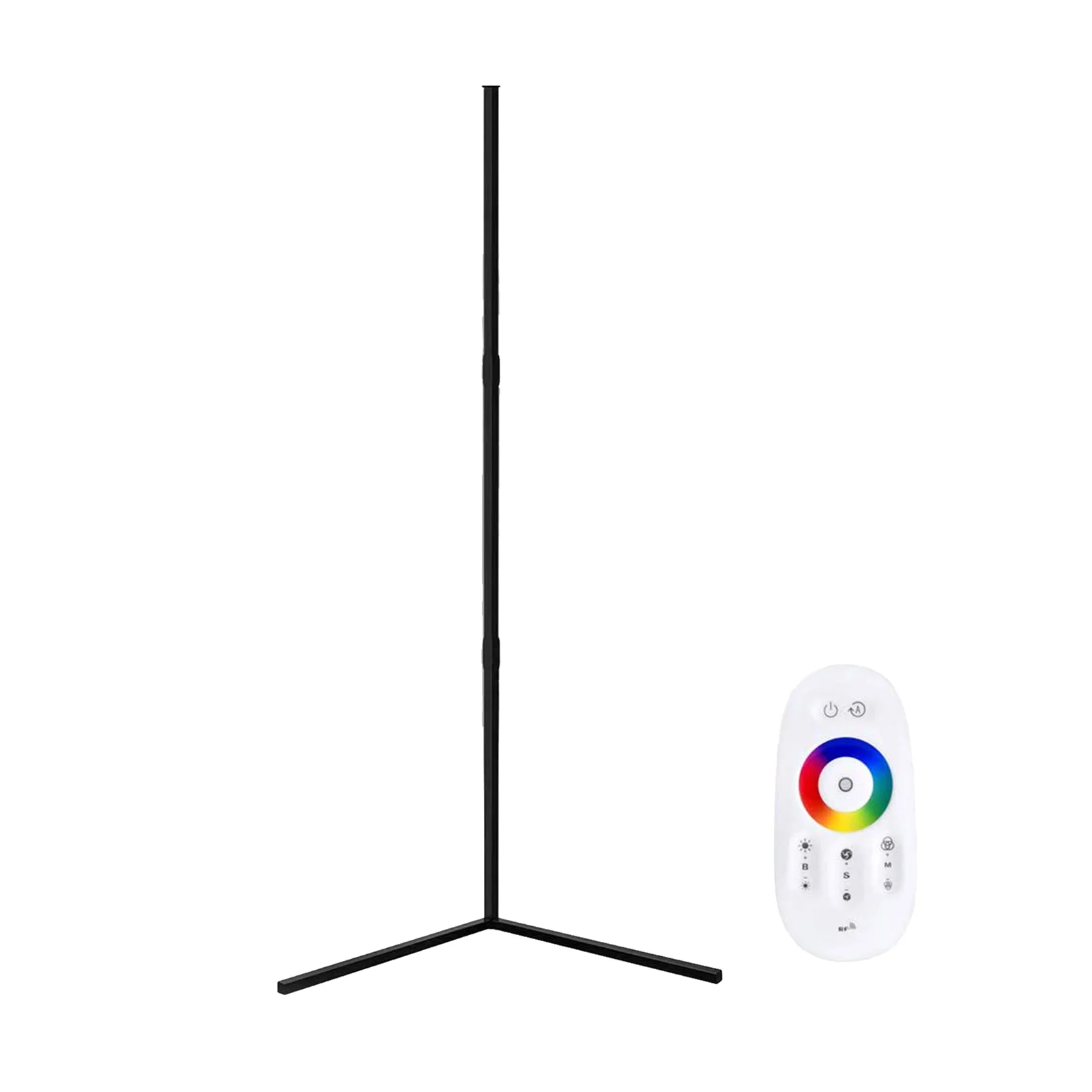 

Corner Floor Lamp Modern Corner Standing Light with Remote for Living Room