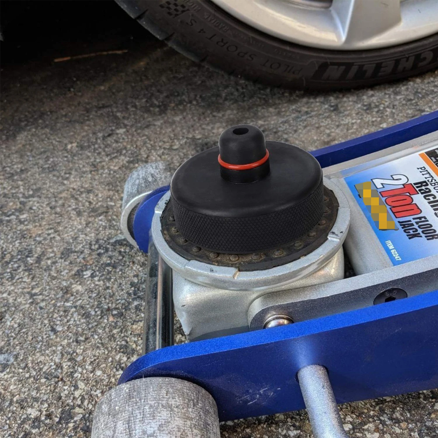 1/4 шт. автомобильный черный резиновый домкрат подъемная площадка адаптер для Tesla