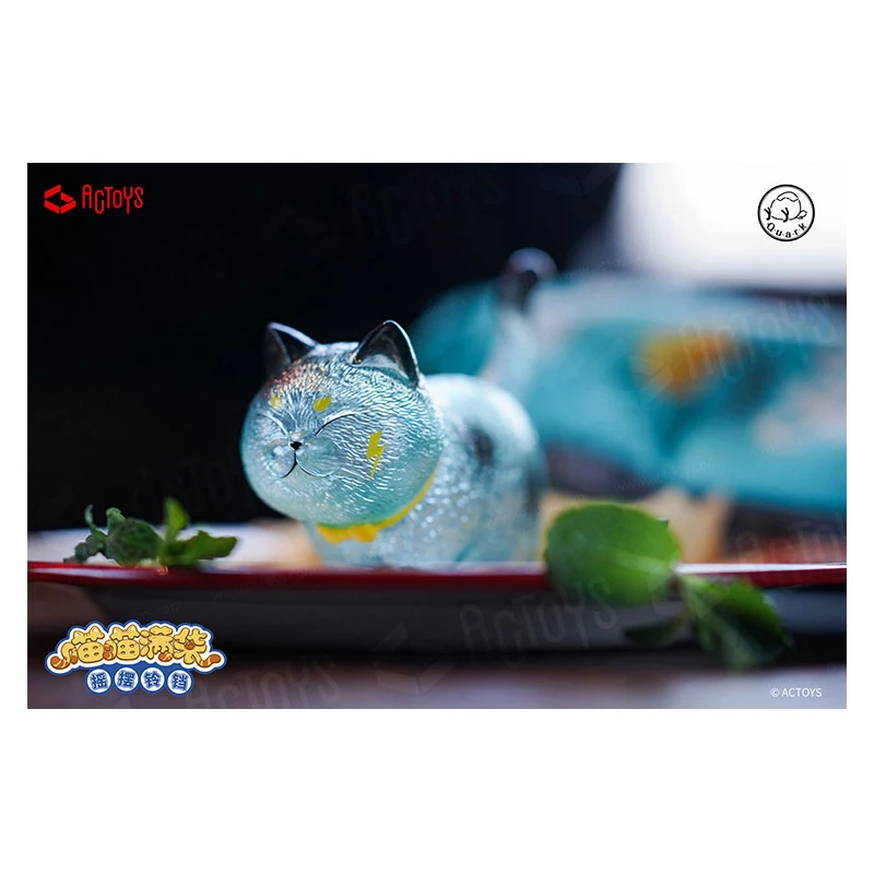 Оригинальная качели в форме кошки колокольчик прозрачная красочная версия дяди